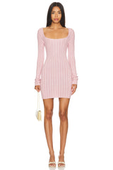 Slinky Rib Mini Dress