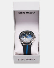Men'S Alloy Watch Black/Blue