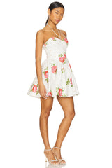 Rosebud Corset Mini Dress