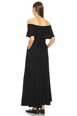 Petite Eyelet Garden Midi Dress