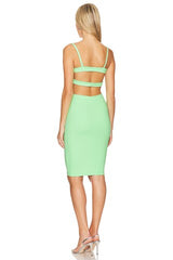 Open Back Mini Dress