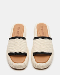 Beachy Woven Cream Multi
