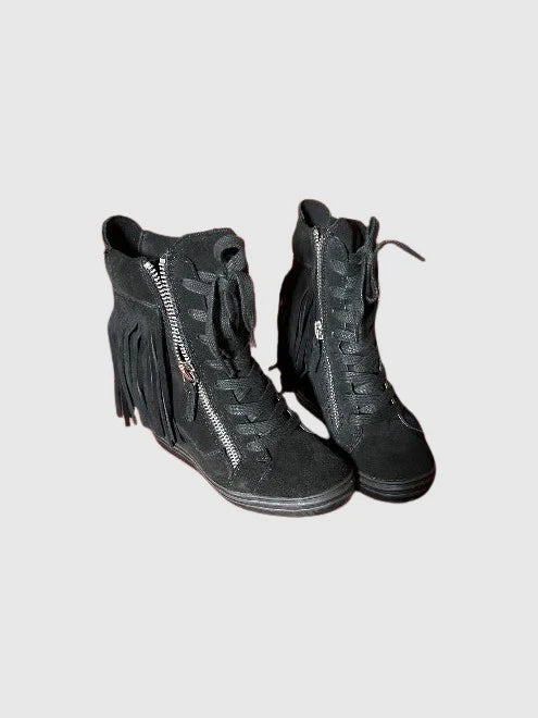 Georga Black Suede - Sm Rebooted