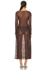 Raphi Lace Midi Dress