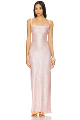 Bria Sequin Maxi Dress