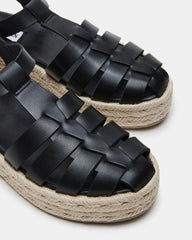 Marlin Black Leather