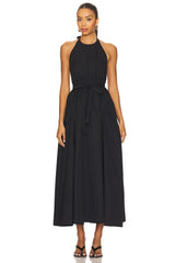 Idun Halter Neck Midi Dress