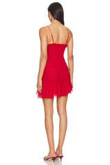 Red Mini Fatale Dress