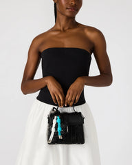 Cruise Bag Charm Black Multi