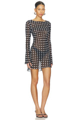 Britain Long Sleeve Dress