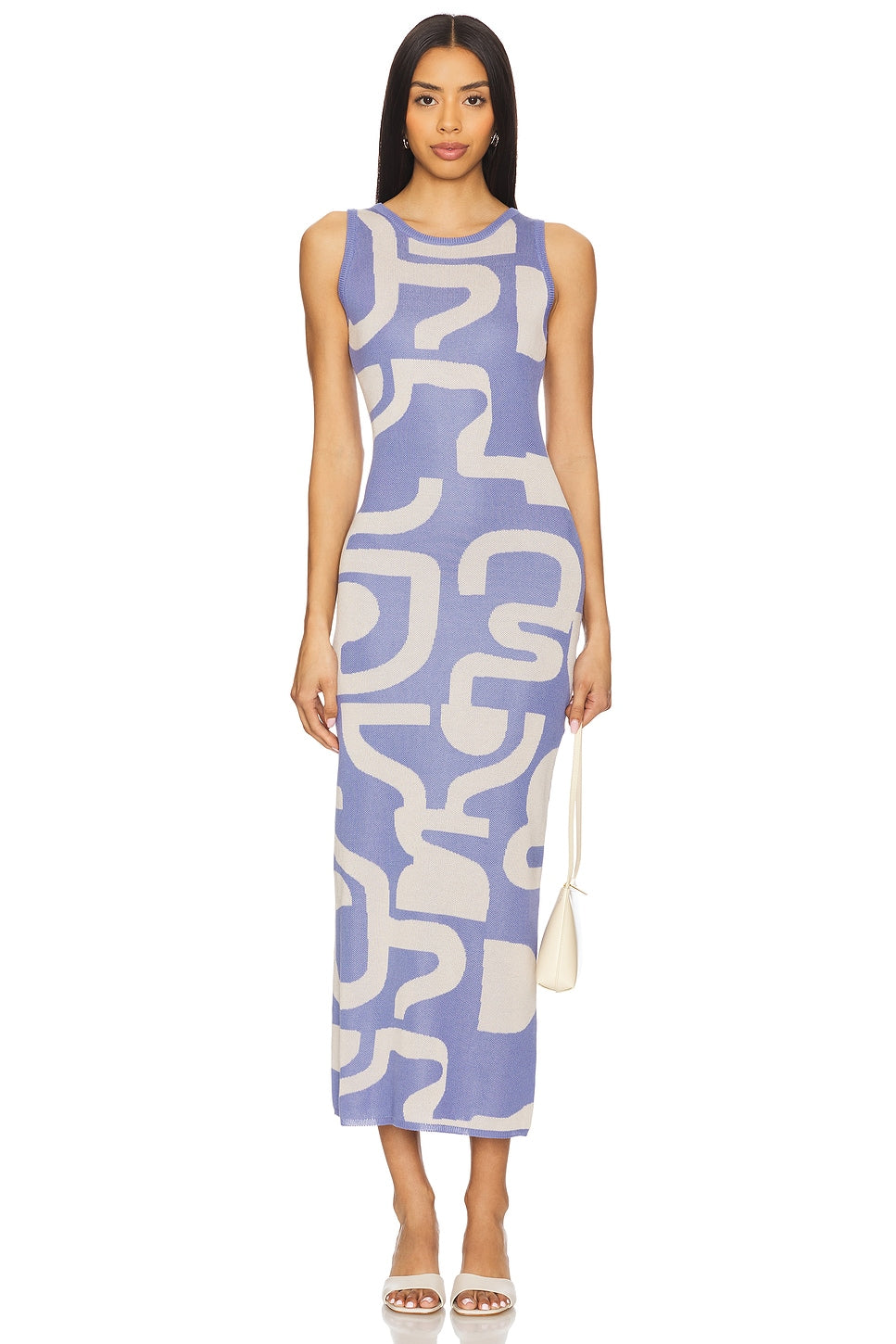 Iris Intarsia Knit Midi Dress