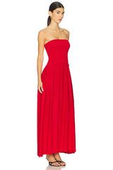 The Strapless Soglio Dress