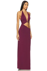 Lumia Halter Maxi Dress