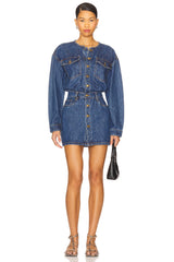 Long Sleeve Mini Dress