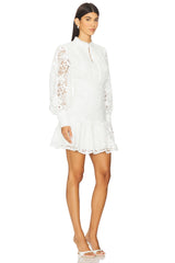 Remy Embroidered Mini Dress