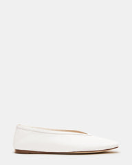 Leni White Leather