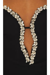 Eleni Diamante Midi Dress