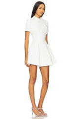 Zephyra Collar Mini Dress