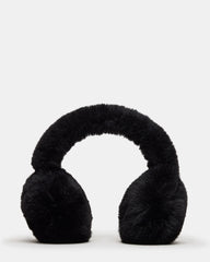 All Over Faux Earmuffs Black
