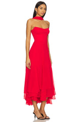 Monterey Dress With Scarf