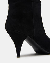 Linger Black Suede