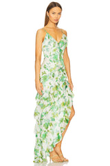 Tess Asymmetrical Maxi Dress