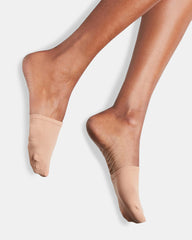 Cap Toe Socks Black/Tan