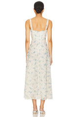 Adaline Broderie Midi Dress