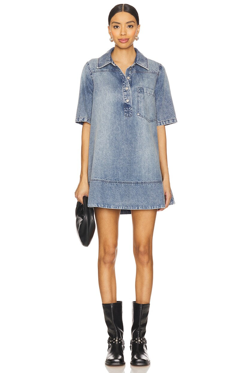 Remino Denim Mini Dress