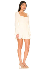 Khloe Ruffle Sleeve Mini Dress