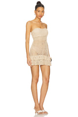Bonnie Crochet Mini Dress