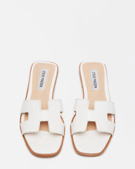 Hadyn White Leather - Sm Rebooted