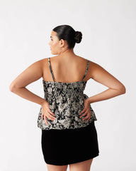 Bodi Top Black Multi - Sm Rebooted