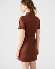 Joliana Dress Dark Fig