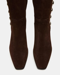 Dingo Brown Suede Studs