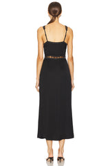 Mimi Dress With Stud Trim