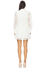 Remy Embroidered Mini Dress