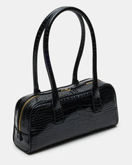 Anise Bag Black Crocodile
