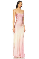 Satin Slip Maxi Dress