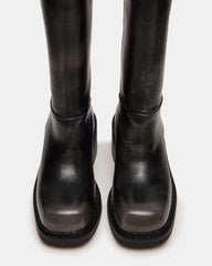 Davos Black Distressed