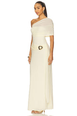 Kassi One Shoulder Midi Dress