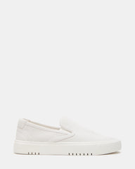 Murphy White Suede