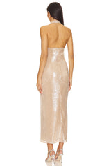 Stevie Sequin Midi Dress