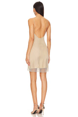 Elliptical Mini Dress