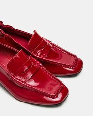 Estee Red Crinkle Patent