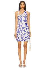 Iris Asymmetric Mini Dress