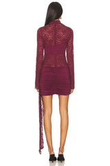 Larna Lace Long Sleeve Mini Dress