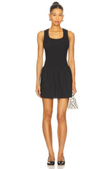 Poplin Smocked Mini Dress