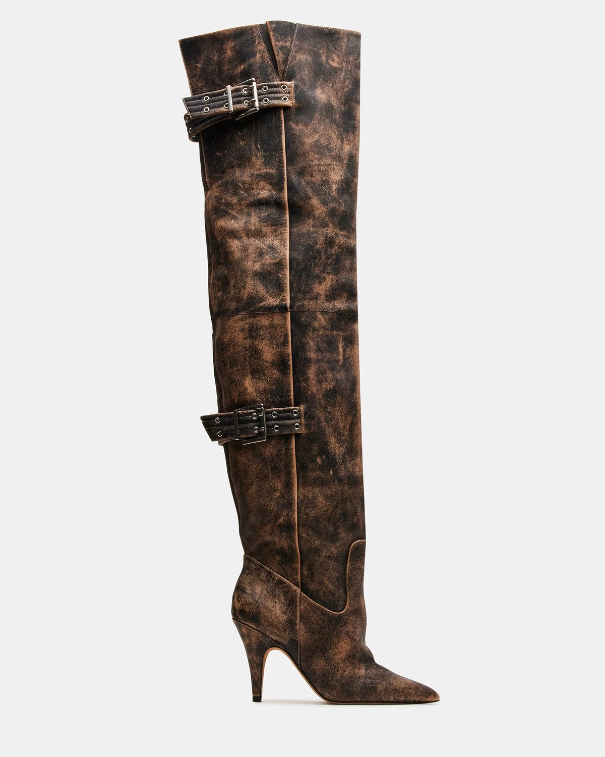 Baddie Brown Distressed - Sm Rebooted