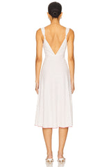 Gem Crepe Midi Dress